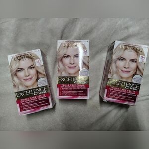 L'Oreal Excellence Creme Hair Color - 9A Light Natural Blonde Bundles Of 3